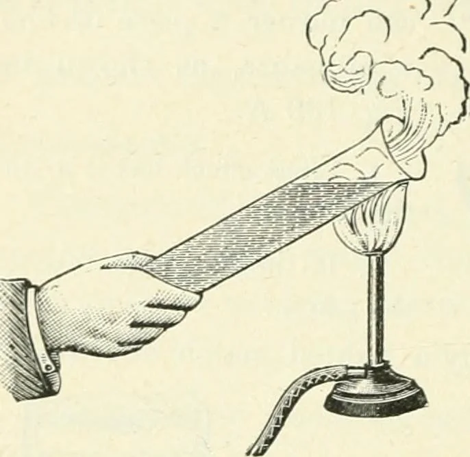 An illustration from High school physical science, 1905, leaf 245