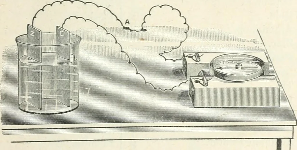 An illustration from High school physical science, 1905, leaf 310