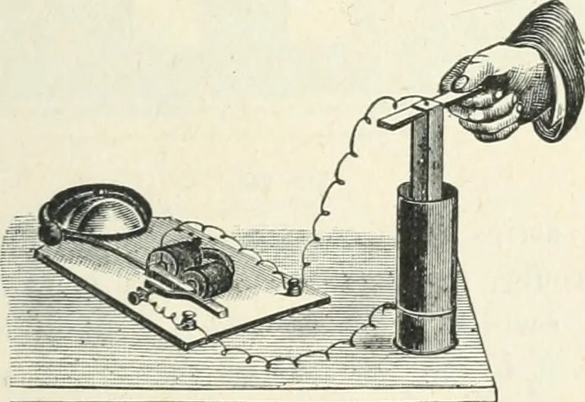 An illustration from High school physical science, 1905, leaf 312