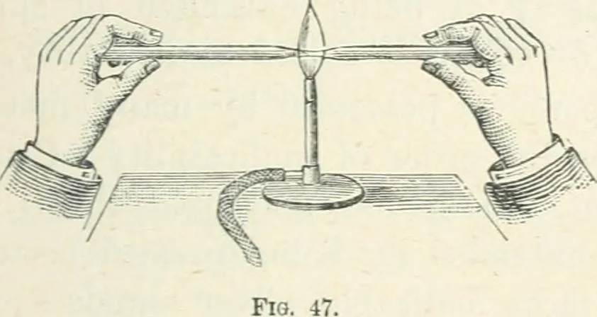 An illustration from High school physical science, 1905, leaf 84