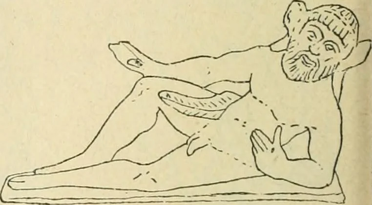 An illustration from Répertoire de la statuaire grecque et romaine, 1908, leaf 103