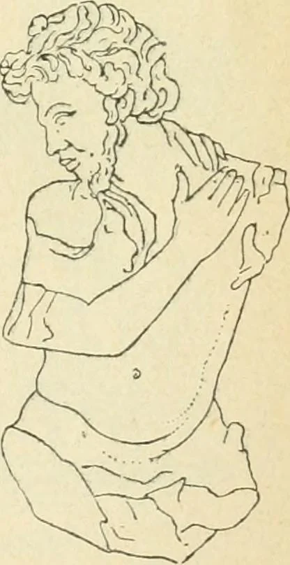 An illustration from Répertoire de la statuaire grecque et romaine, 1908, leaf 106