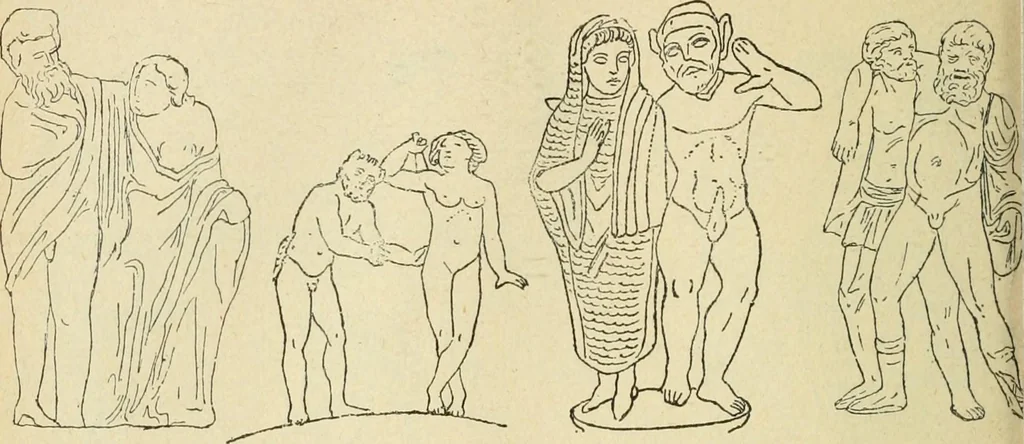 An illustration from Répertoire de la statuaire grecque et romaine, 1908, leaf 107