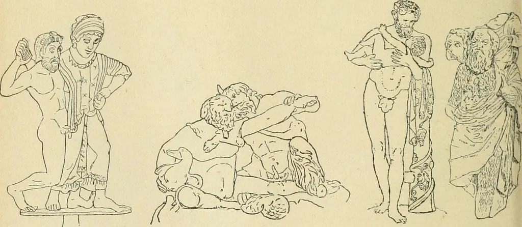 An illustration from Répertoire de la statuaire grecque et romaine, 1908, leaf 107
