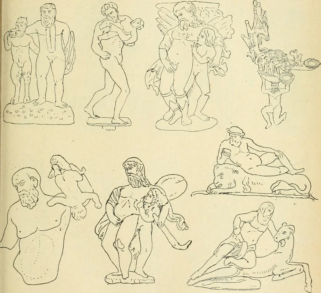 An illustration from Répertoire de la statuaire grecque et romaine, 1908, leaf 108