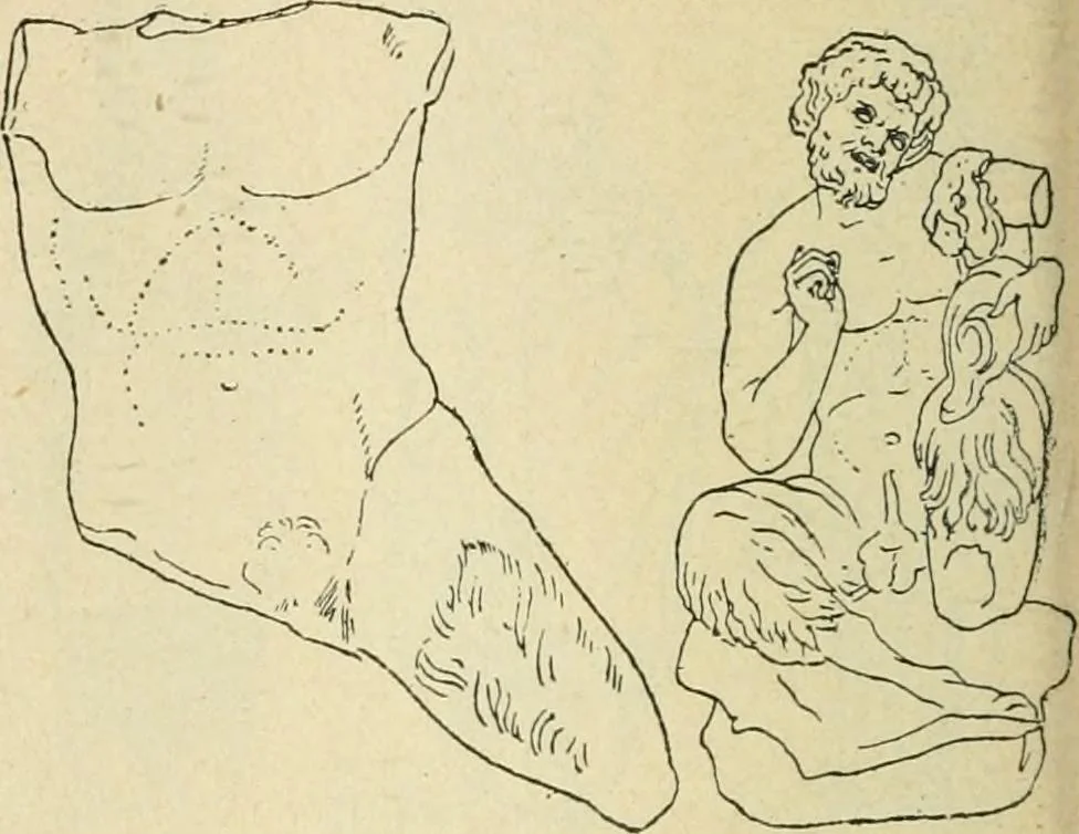 An illustration from Répertoire de la statuaire grecque et romaine, 1908, leaf 111