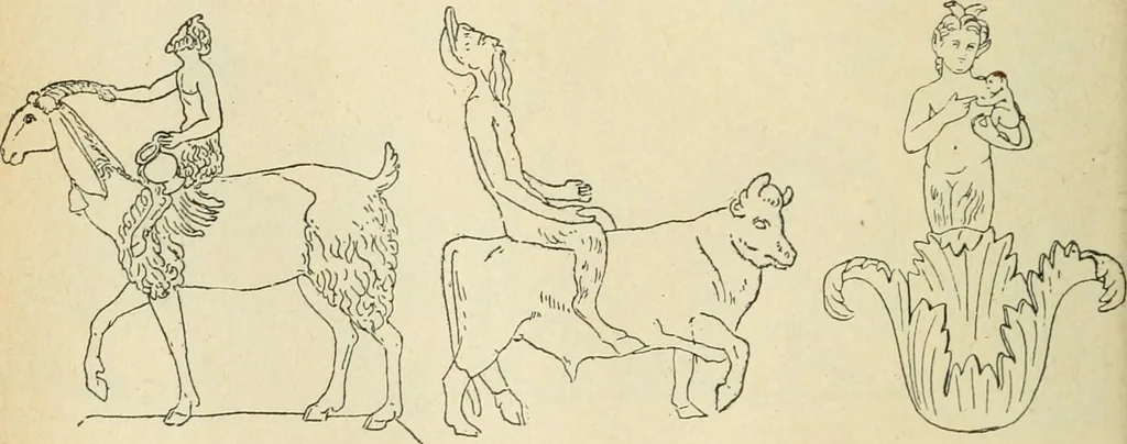 An illustration from Répertoire de la statuaire grecque et romaine, 1908, leaf 115