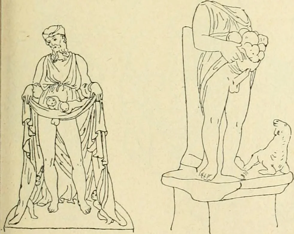 An illustration from Répertoire de la statuaire grecque et romaine, 1908, leaf 116