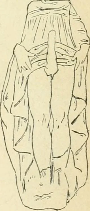 An illustration from Répertoire de la statuaire grecque et romaine, 1908, leaf 116