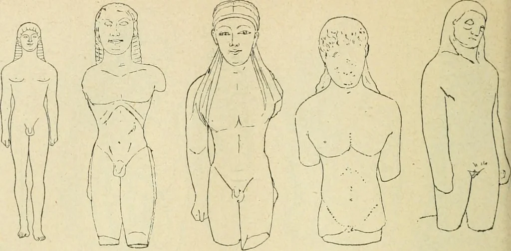 An illustration from Répertoire de la statuaire grecque et romaine, 1908, leaf 119