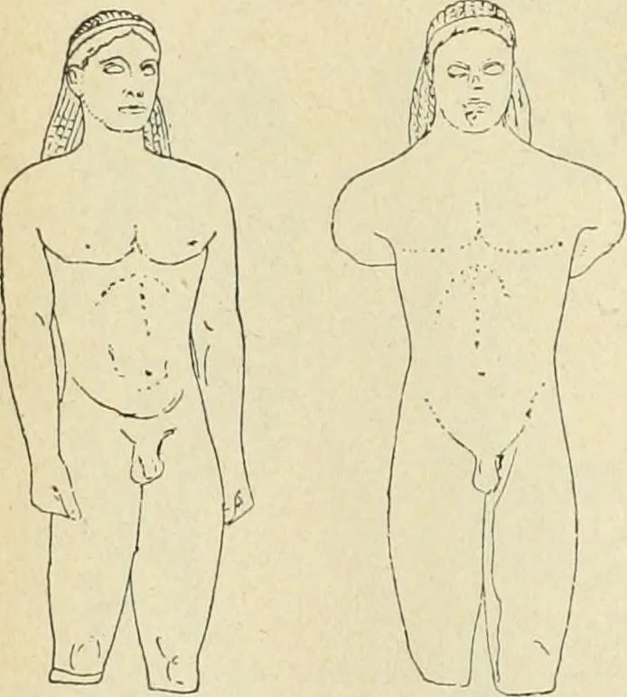 An illustration from Répertoire de la statuaire grecque et romaine, 1908, leaf 119