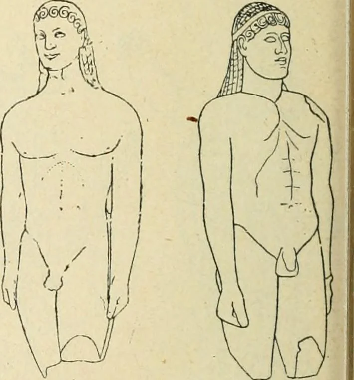 An illustration from Répertoire de la statuaire grecque et romaine, 1908, leaf 119