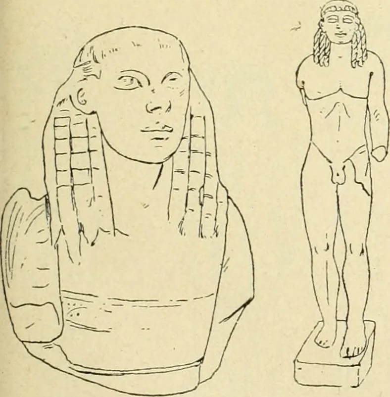 An illustration from Répertoire de la statuaire grecque et romaine, 1908, leaf 120