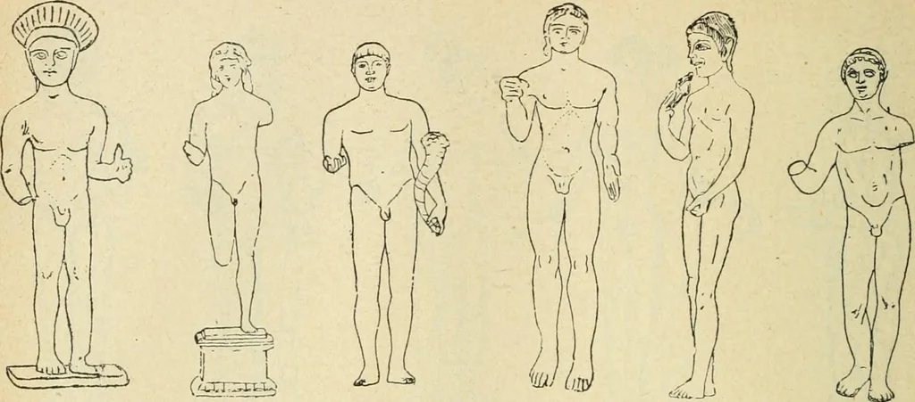 An illustration from Répertoire de la statuaire grecque et romaine, 1908, leaf 127