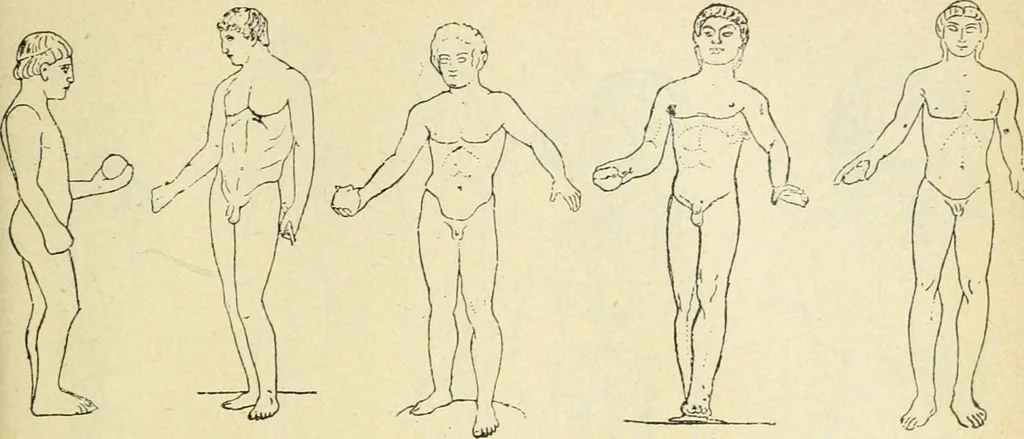 An illustration from Répertoire de la statuaire grecque et romaine, 1908, leaf 128