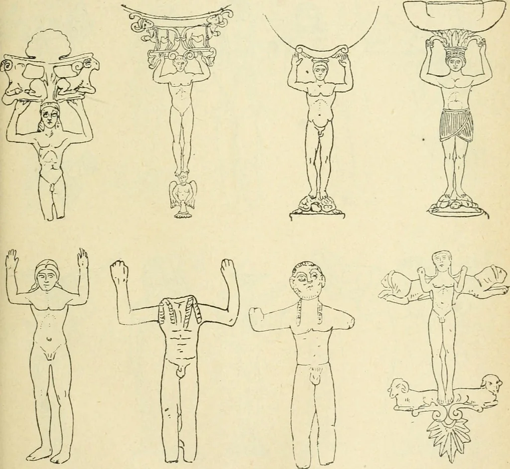 An illustration from Répertoire de la statuaire grecque et romaine, 1908, leaf 132