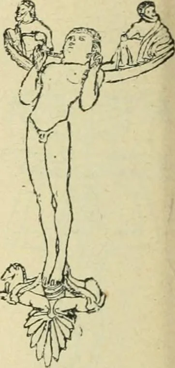 An illustration from Répertoire de la statuaire grecque et romaine, 1908, leaf 133