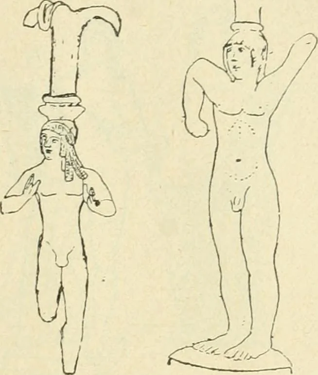An illustration from Répertoire de la statuaire grecque et romaine, 1908, leaf 134