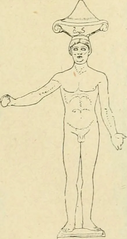 An illustration from Répertoire de la statuaire grecque et romaine, 1908, leaf 134