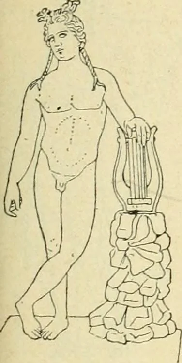 An illustration from Répertoire de la statuaire grecque et romaine, 1908, leaf 136