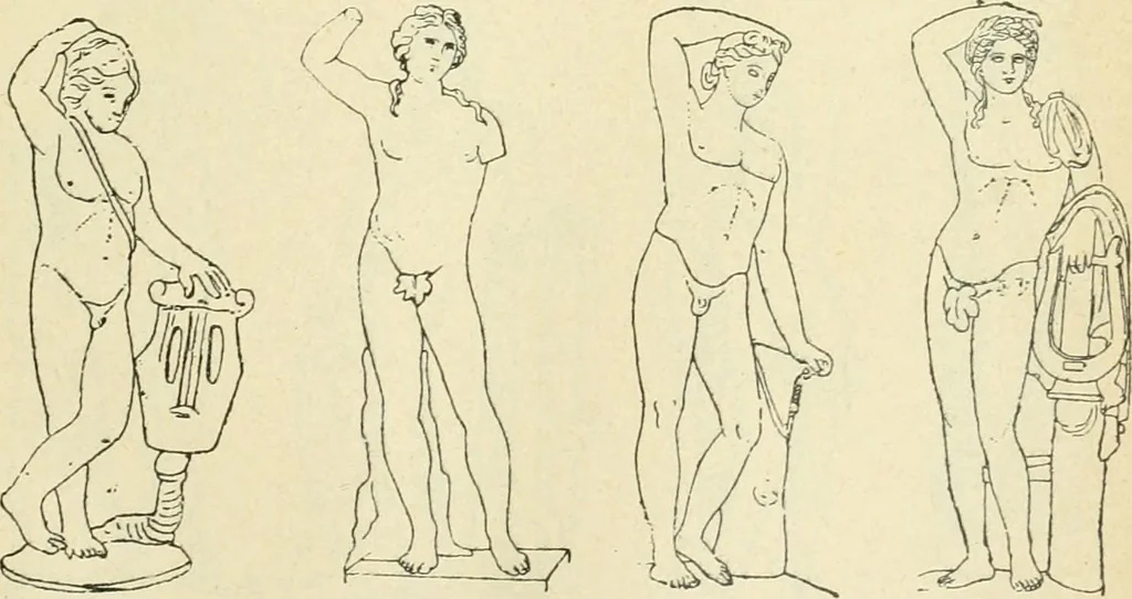 An illustration from Répertoire de la statuaire grecque et romaine, 1908, leaf 138