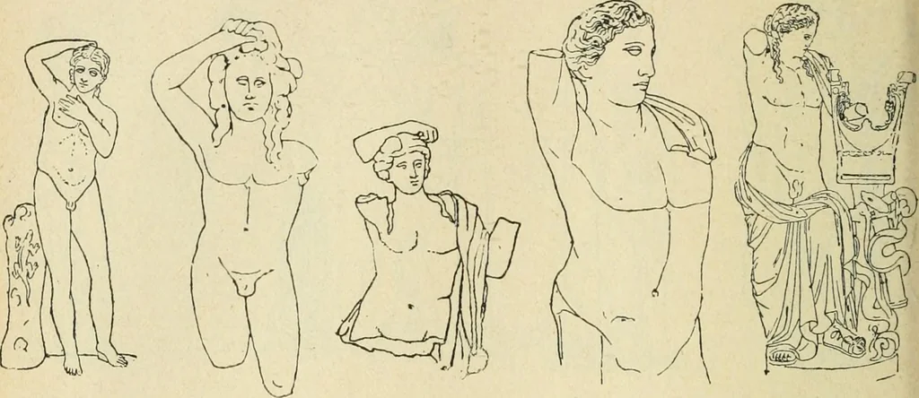 An illustration from Répertoire de la statuaire grecque et romaine, 1908, leaf 139