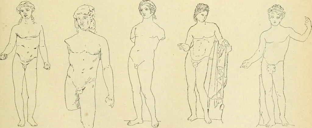 An illustration from Répertoire de la statuaire grecque et romaine, 1908, leaf 146