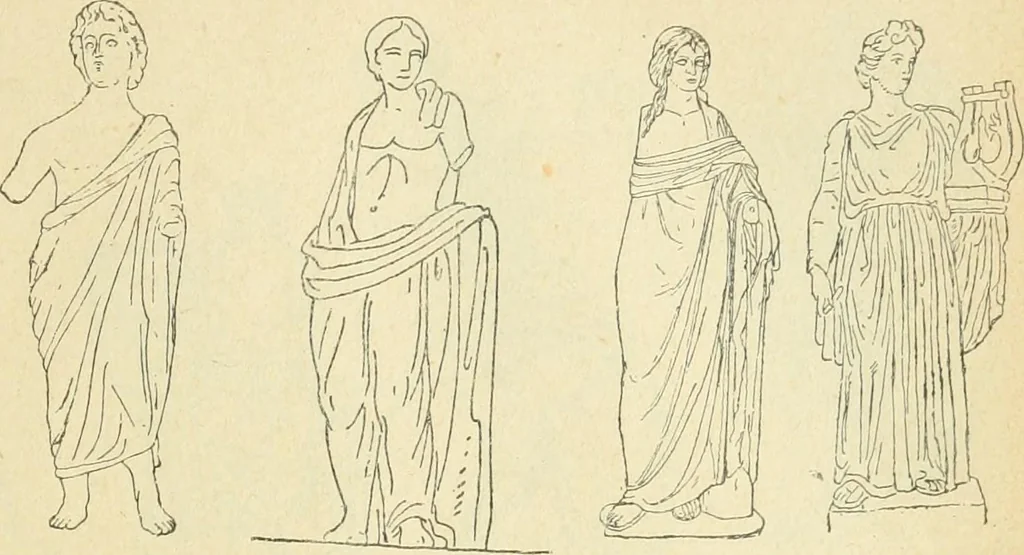 An illustration from Répertoire de la statuaire grecque et romaine, 1908, leaf 148