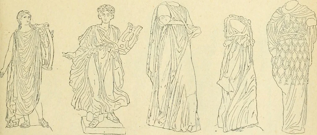 An illustration from Répertoire de la statuaire grecque et romaine, 1908, leaf 148