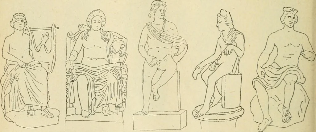 An illustration from Répertoire de la statuaire grecque et romaine, 1908, leaf 149