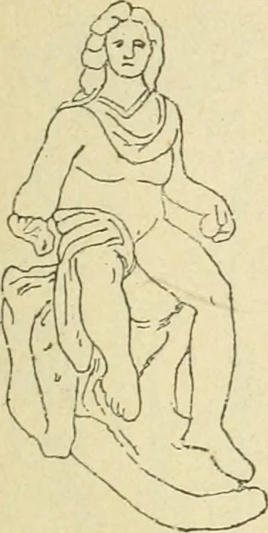 An illustration from Répertoire de la statuaire grecque et romaine, 1908, leaf 150