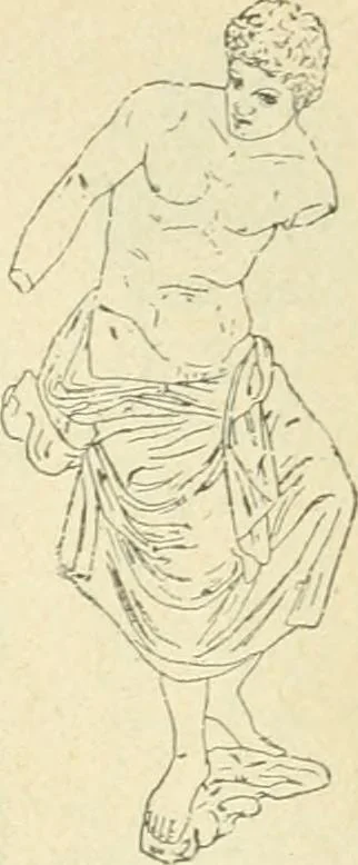 An illustration from Répertoire de la statuaire grecque et romaine, 1908, leaf 150