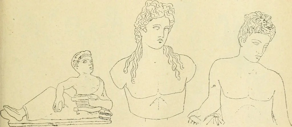 An illustration from Répertoire de la statuaire grecque et romaine, 1908, leaf 150
