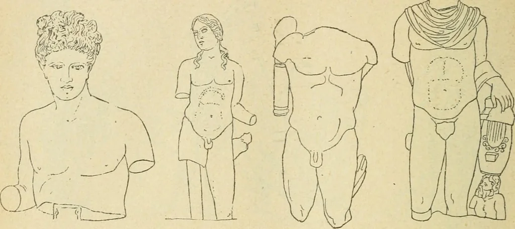 An illustration from Répertoire de la statuaire grecque et romaine, 1908, leaf 151