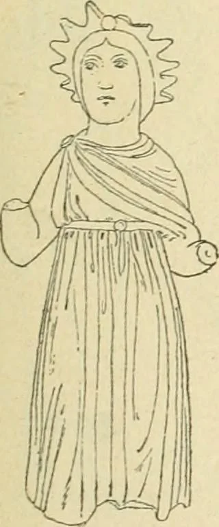 An illustration from Répertoire de la statuaire grecque et romaine, 1908, leaf 154