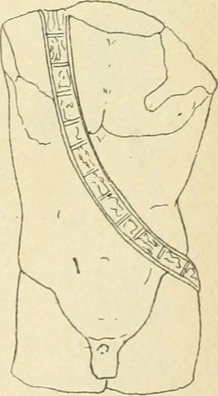 An illustration from Répertoire de la statuaire grecque et romaine, 1908, leaf 154