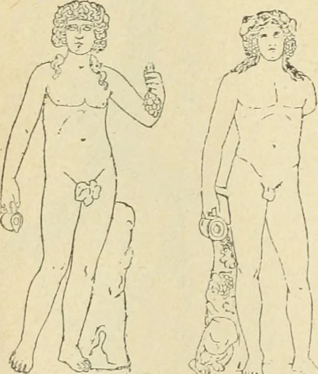 An illustration from Répertoire de la statuaire grecque et romaine, 1908, leaf 155