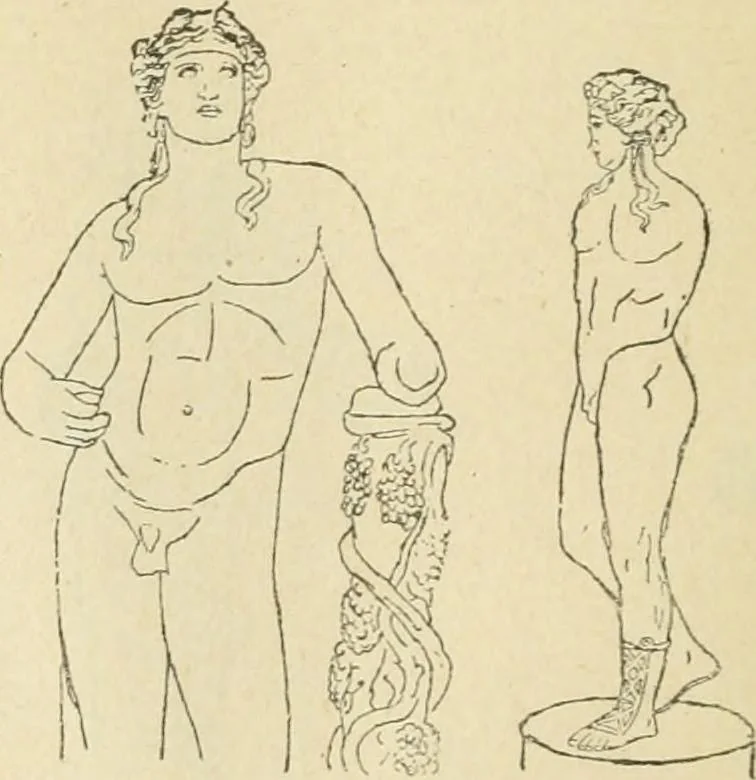 An illustration from Répertoire de la statuaire grecque et romaine, 1908, leaf 155