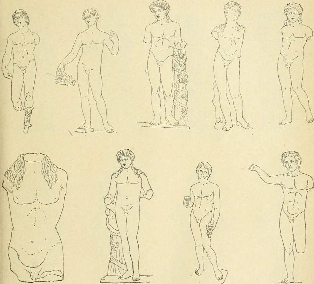 An illustration from Répertoire de la statuaire grecque et romaine, 1908, leaf 156