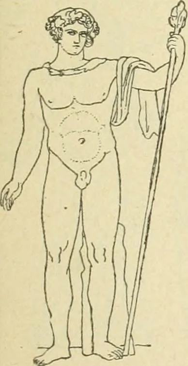 An illustration from Répertoire de la statuaire grecque et romaine, 1908, leaf 162
