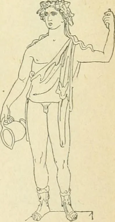 An illustration from Répertoire de la statuaire grecque et romaine, 1908, leaf 162