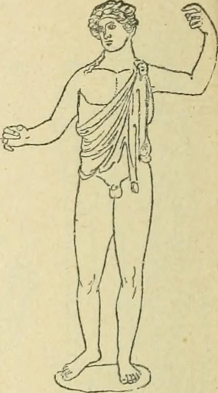 An illustration from Répertoire de la statuaire grecque et romaine, 1908, leaf 163