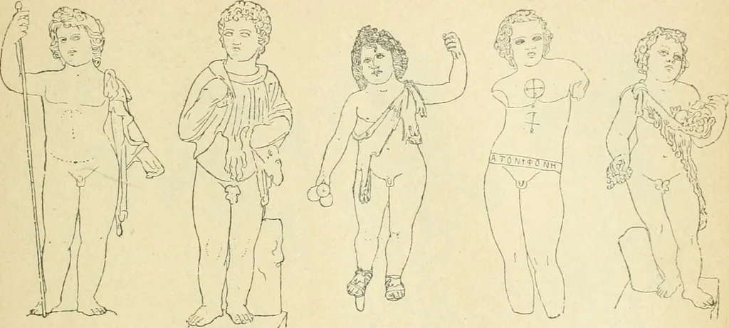 An illustration from Répertoire de la statuaire grecque et romaine, 1908, leaf 168