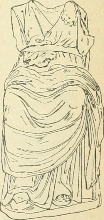 An illustration from Répertoire de la statuaire grecque et romaine, 1908, leaf 170
