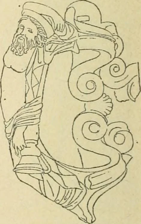 An illustration from Répertoire de la statuaire grecque et romaine, 1908, leaf 171