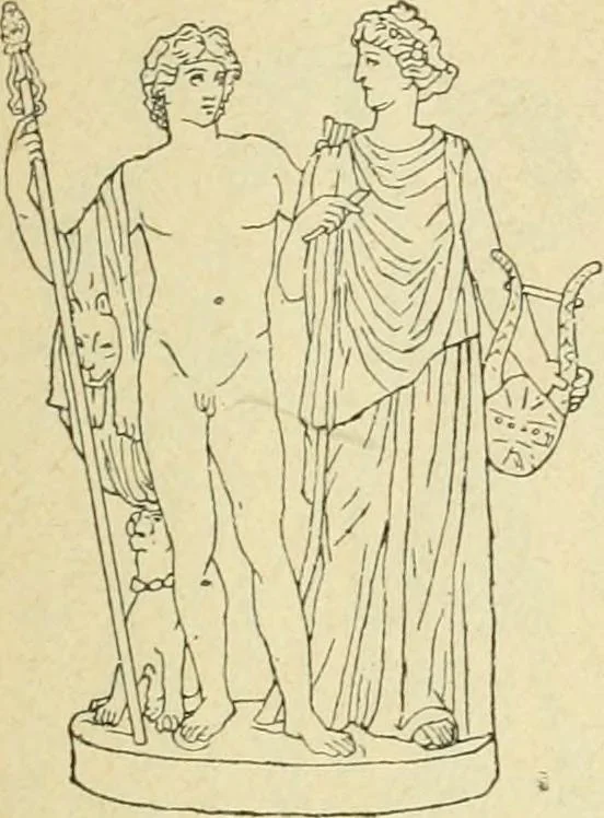 An illustration from Répertoire de la statuaire grecque et romaine, 1908, leaf 172