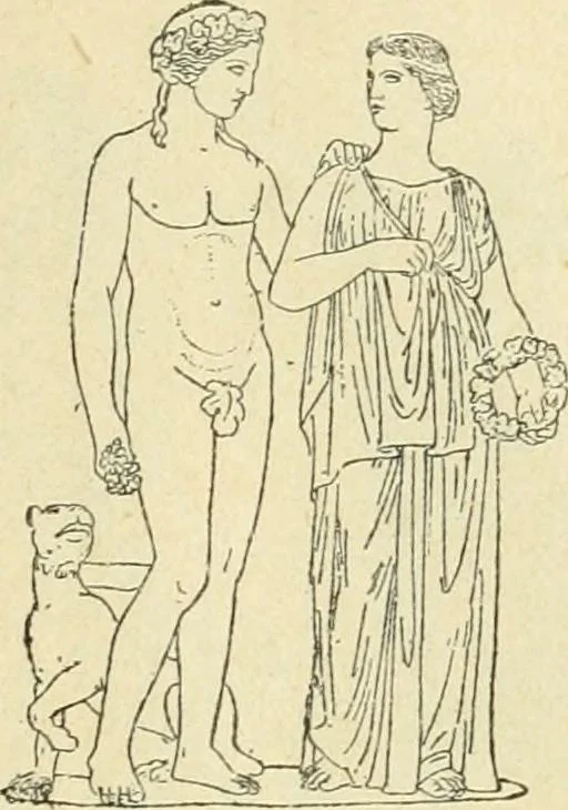 An illustration from Répertoire de la statuaire grecque et romaine, 1908, leaf 172