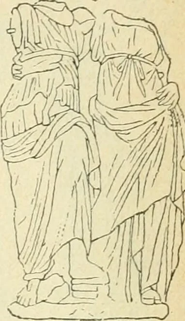 An illustration from Répertoire de la statuaire grecque et romaine, 1908, leaf 172