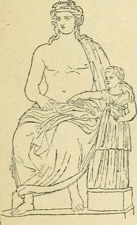 An illustration from Répertoire de la statuaire grecque et romaine, 1908, leaf 172