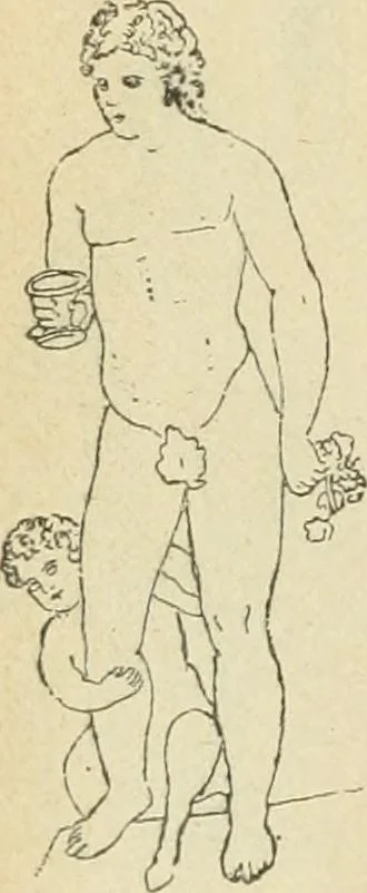 An illustration from Répertoire de la statuaire grecque et romaine, 1908, leaf 173